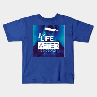 The Life After Album Cover | Blue Items Kids T-Shirt